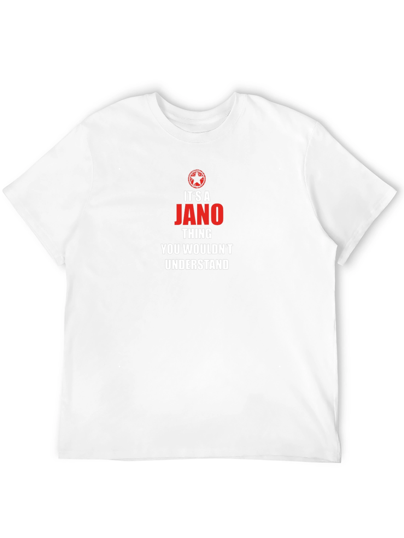 Its a Jano Thing T-Shirt - Unisex Black Tee