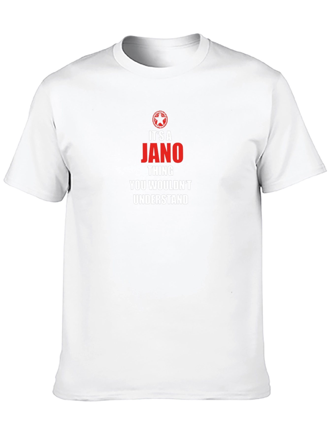 Its a Jano Thing T-Shirt - Unisex Black Tee