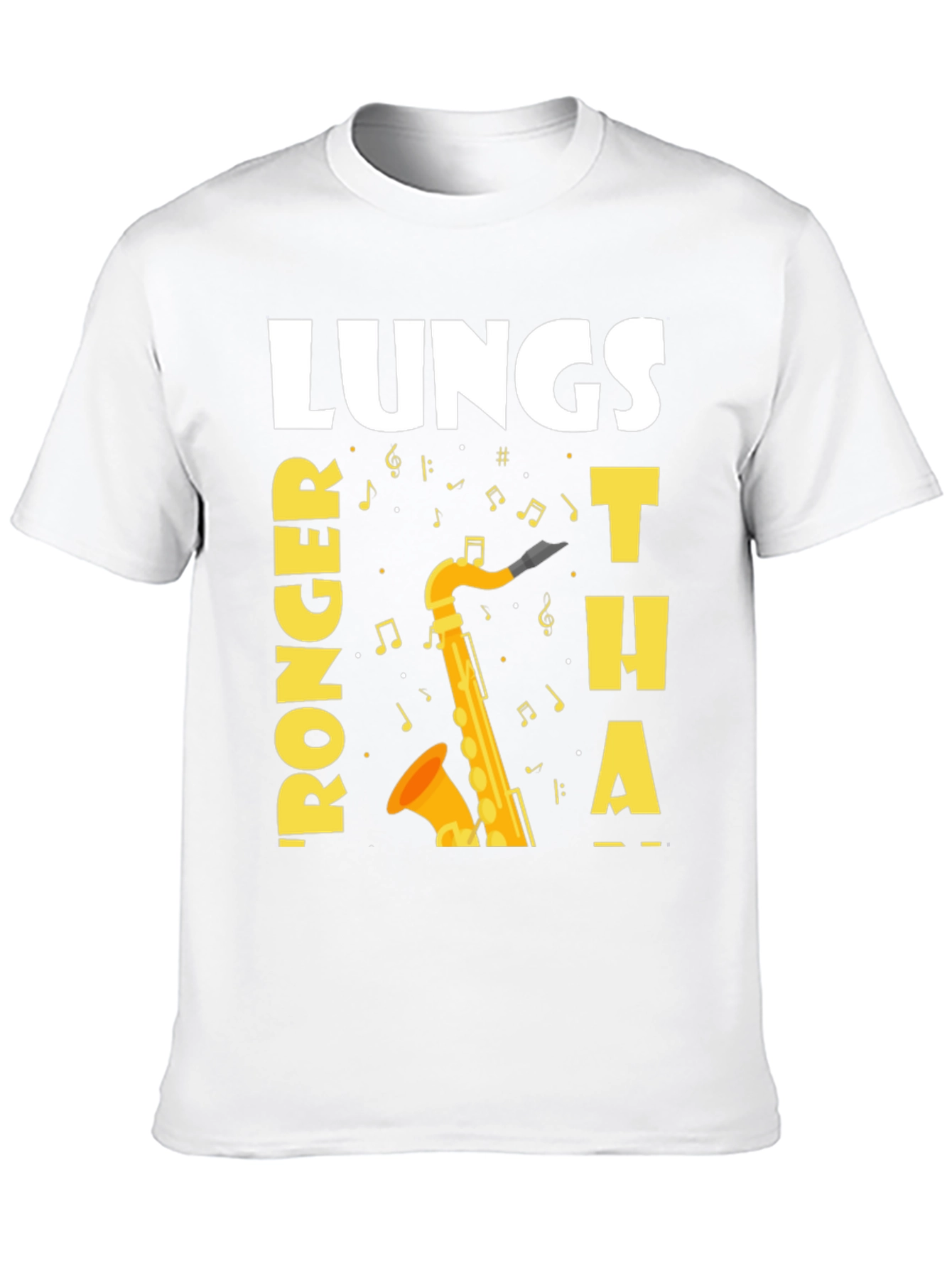 Saxophone Player Funny Lungs T-Shirt