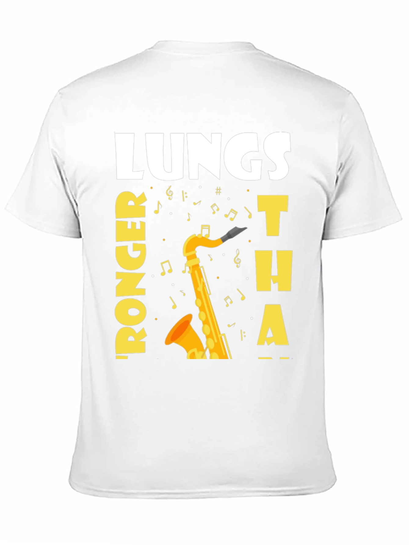Saxophone Player Funny Lungs T-Shirt