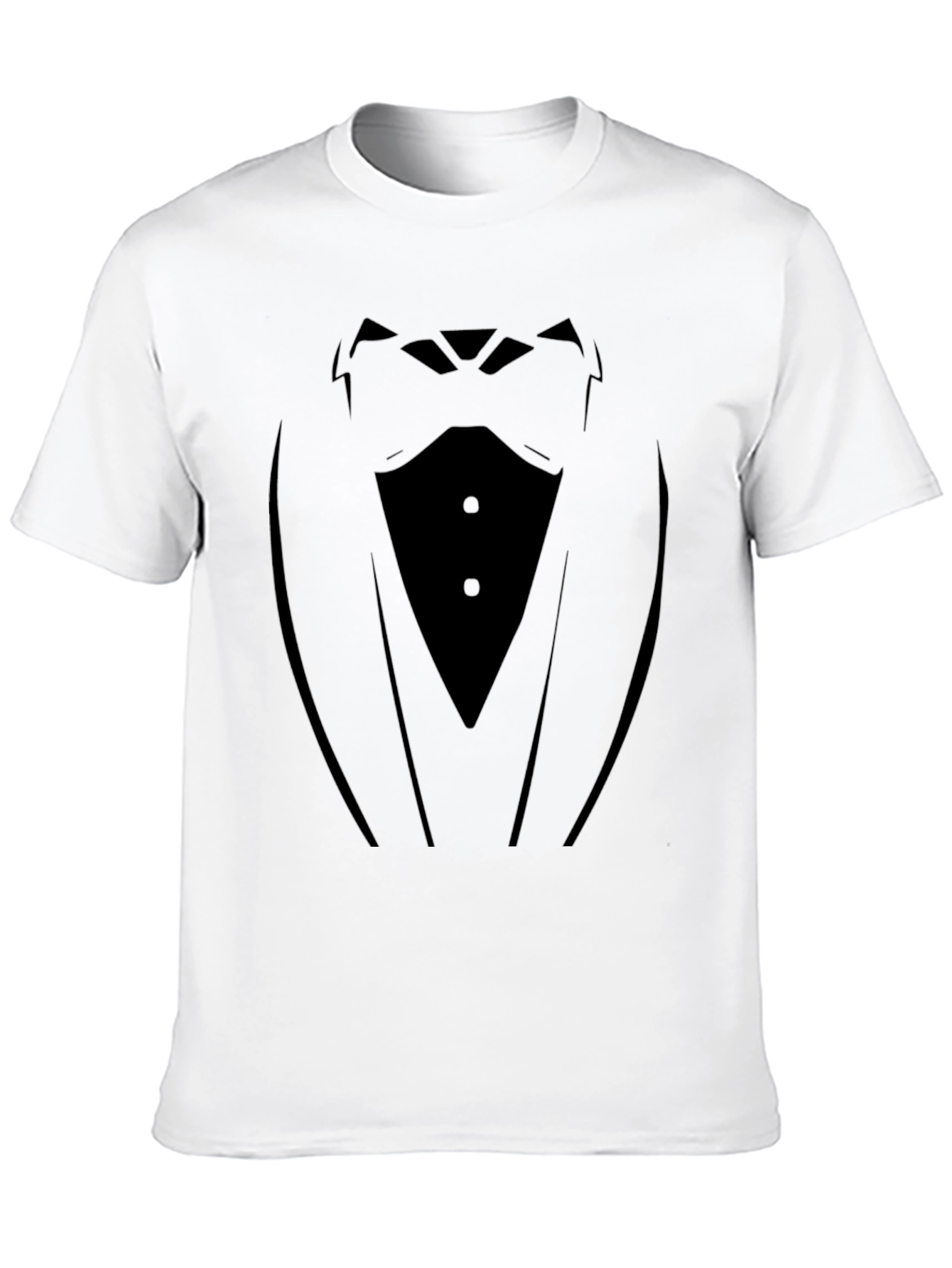 Tuxedo T-Shirt - Novelty Formal Wear Design