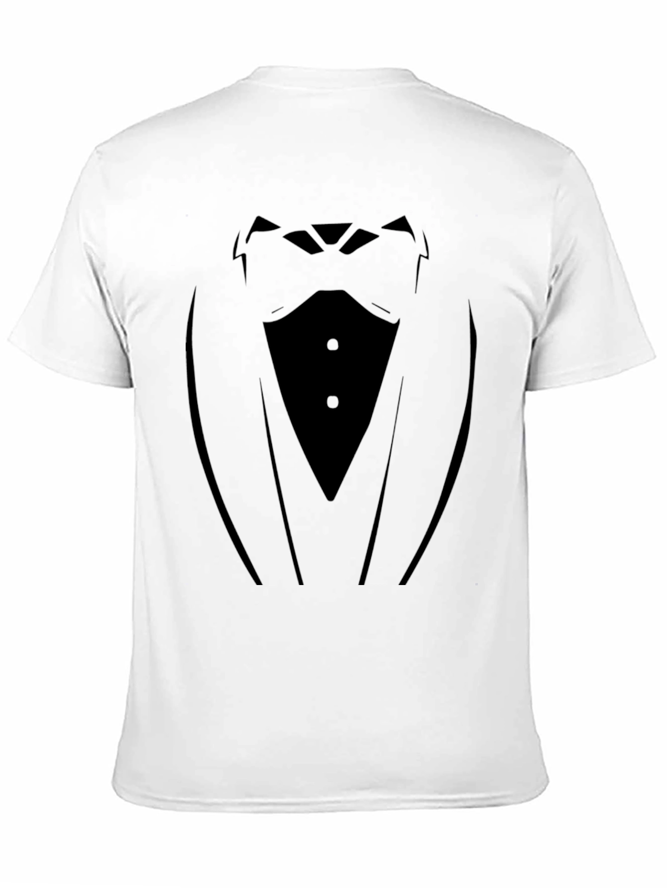 Tuxedo T-Shirt - Novelty Formal Wear Design