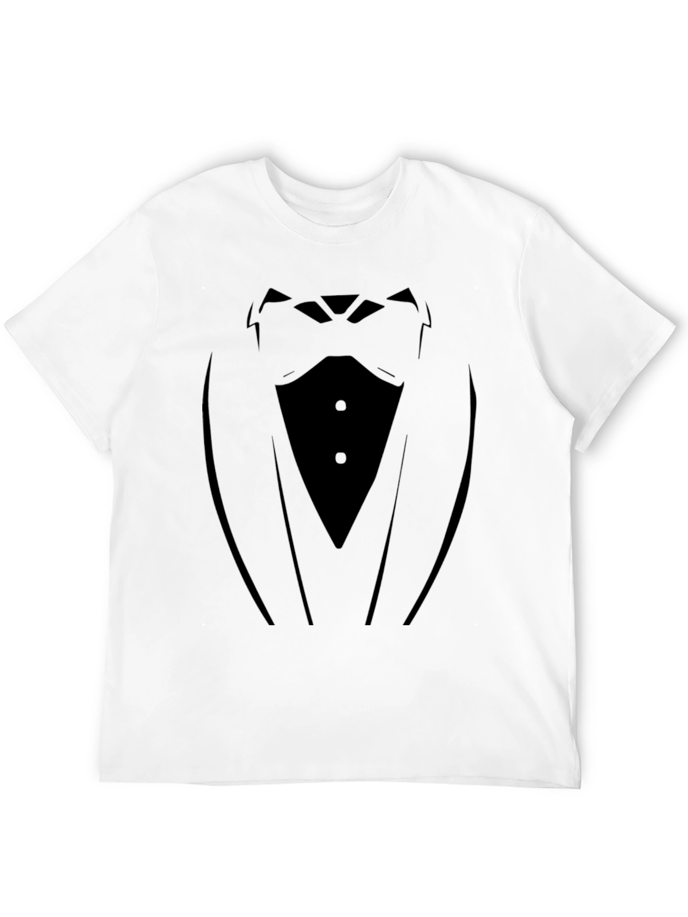Tuxedo T-Shirt - Novelty Formal Wear Design