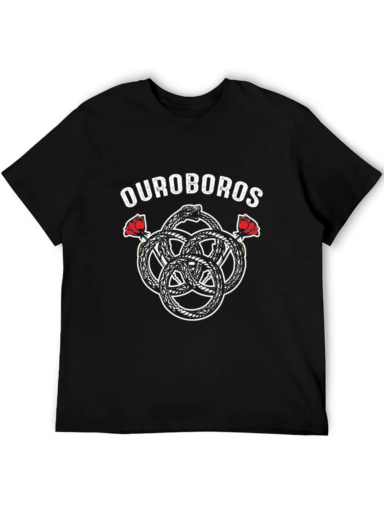 Ouroboros Snake Circle T-Shirt
