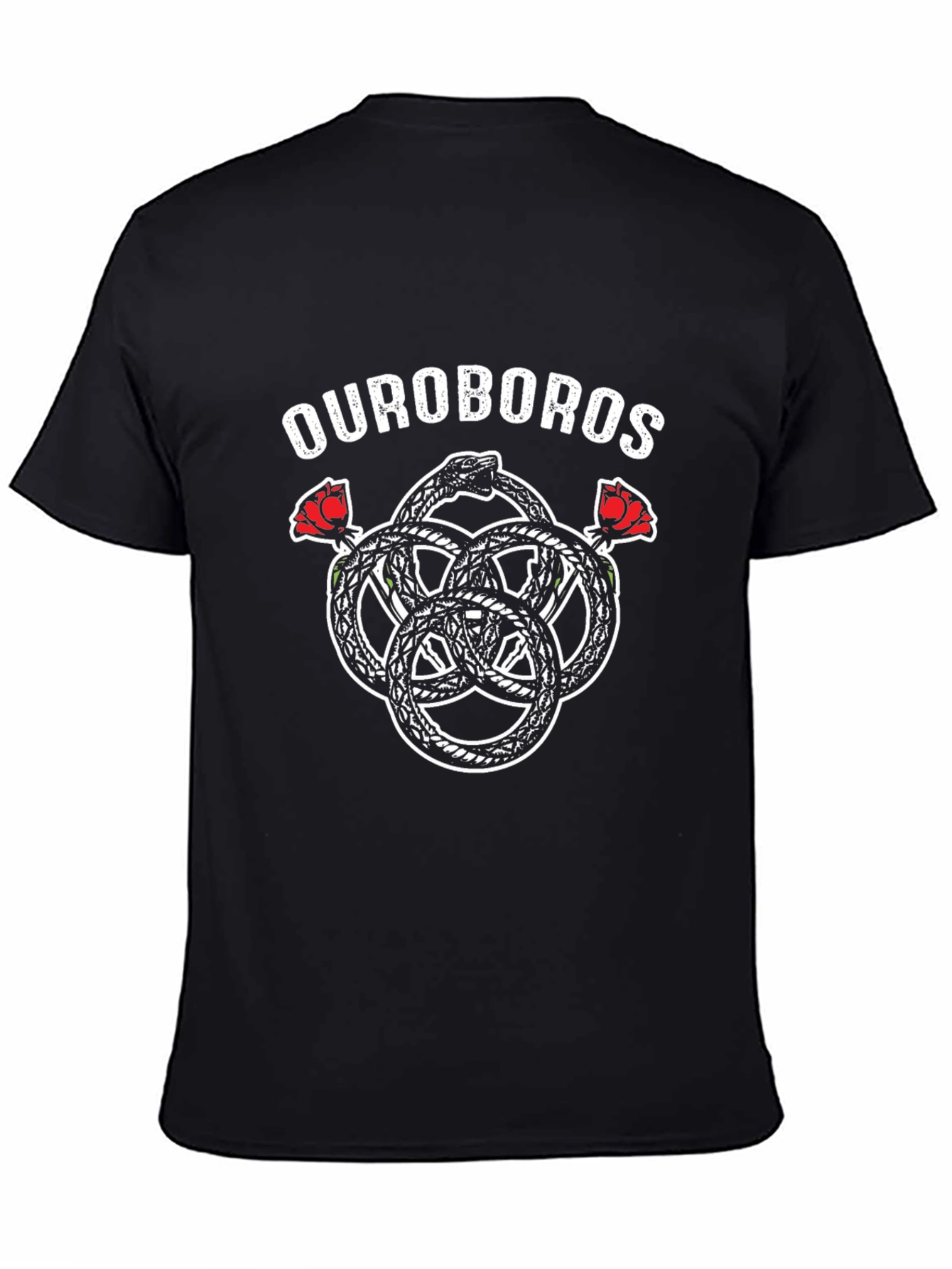 Ouroboros Snake Circle T-Shirt