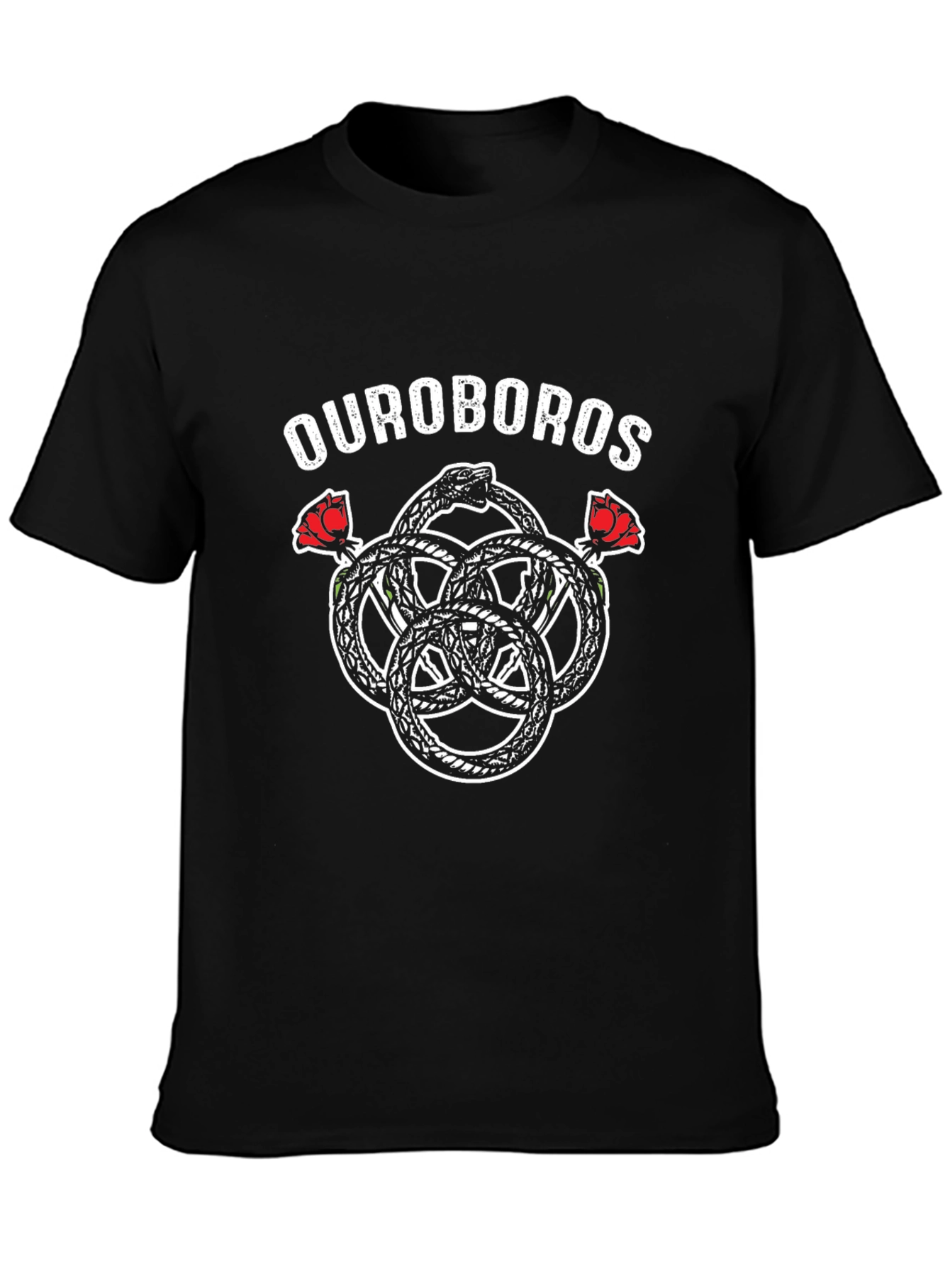 Ouroboros Snake Circle T-Shirt