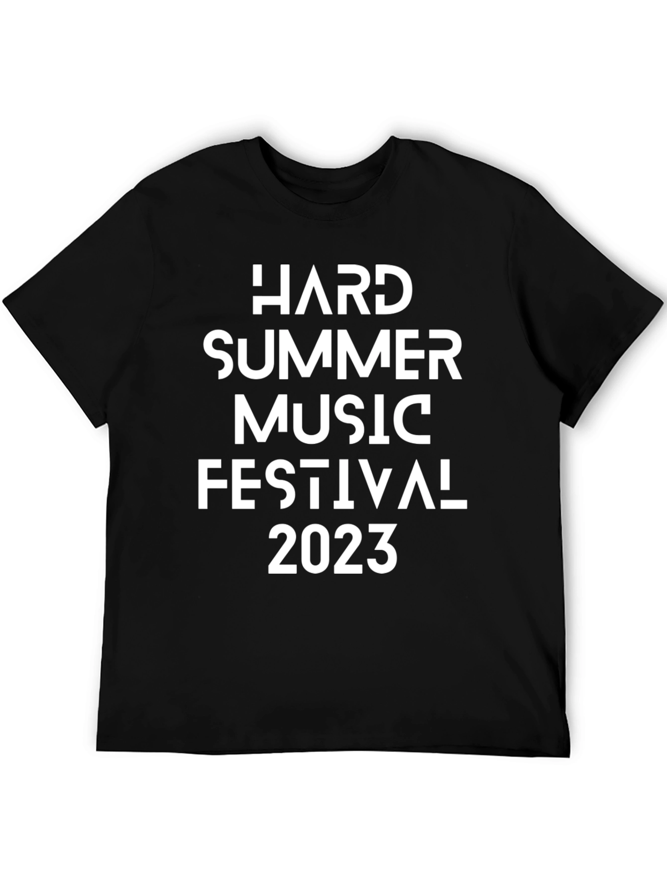 Hard Summer Music Festival 2023 Black T-Shirt