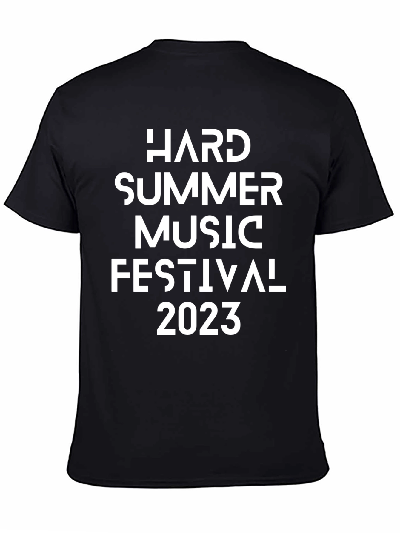 Hard Summer Music Festival 2023 Black T-Shirt