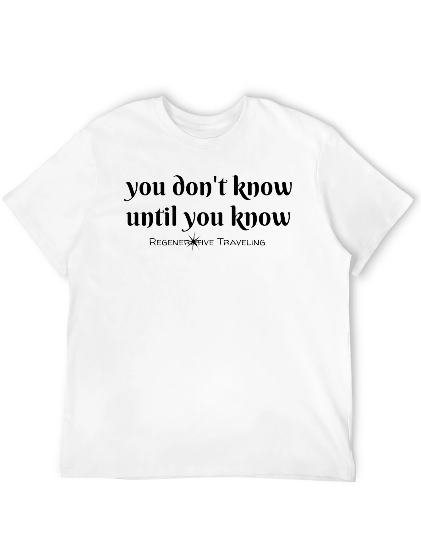 Regenerative Traveling T-Shirt