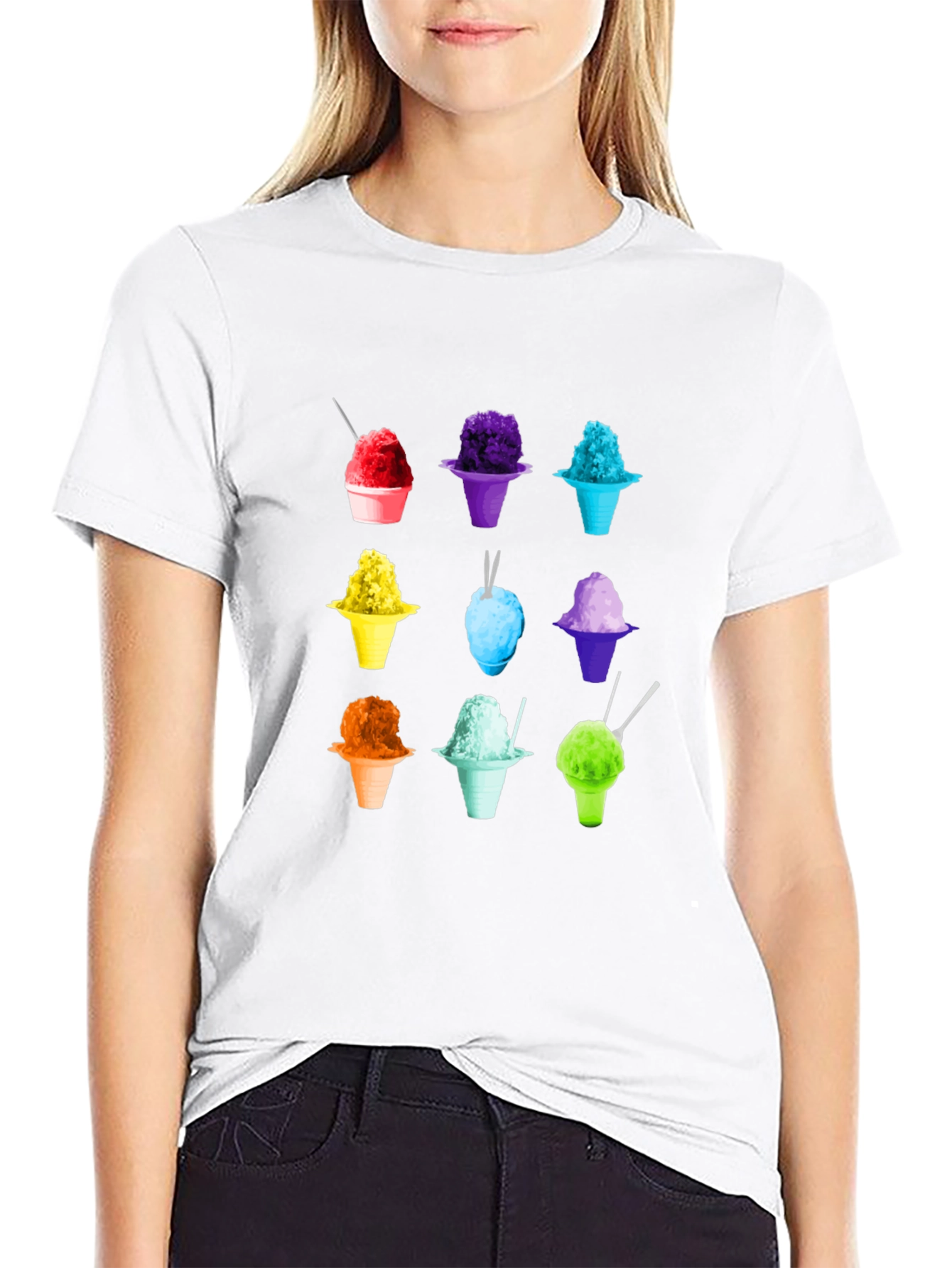 Colorful Shaved Ice T-Shirt