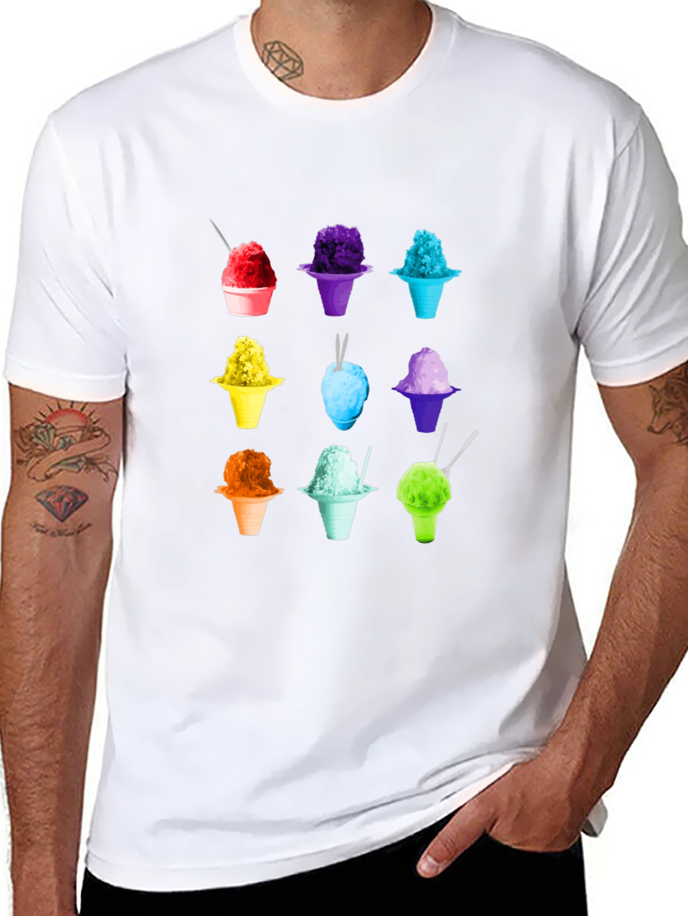 Colorful Shaved Ice T-Shirt