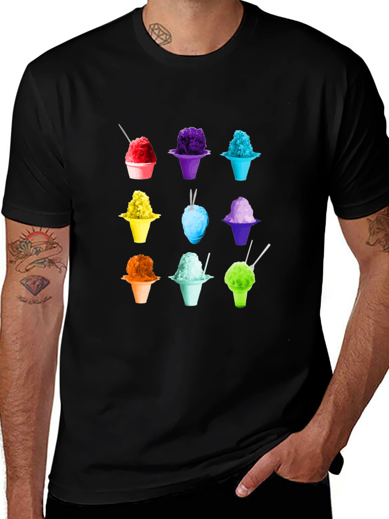 Colorful Shaved Ice T-Shirt