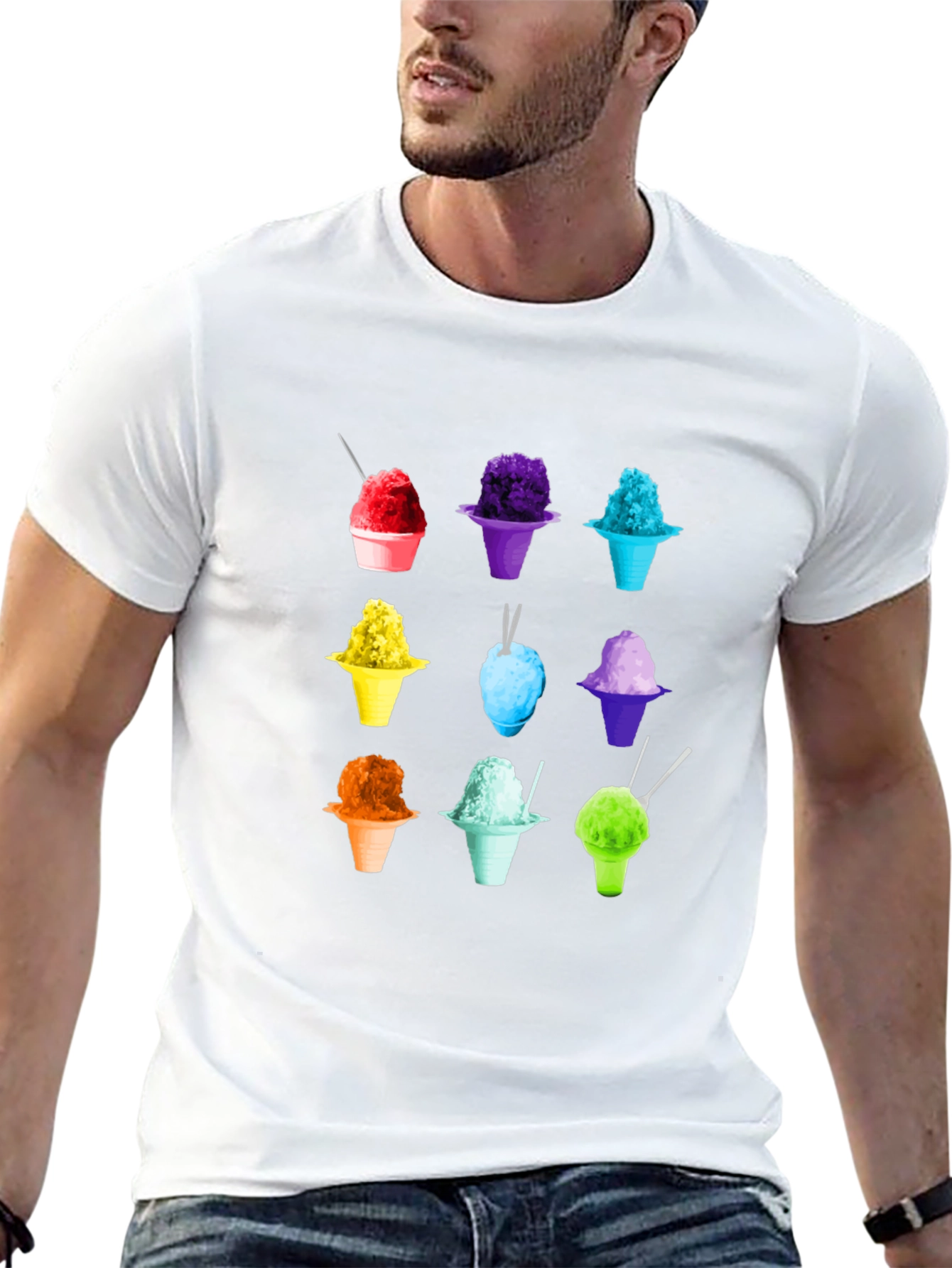 Colorful Shaved Ice T-Shirt
