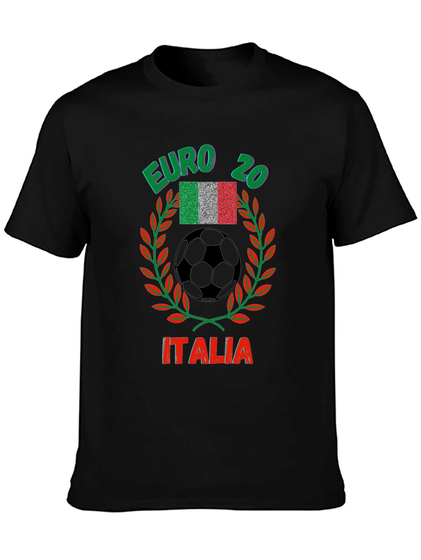 Euro 20 Italia Soccer T-Shirt