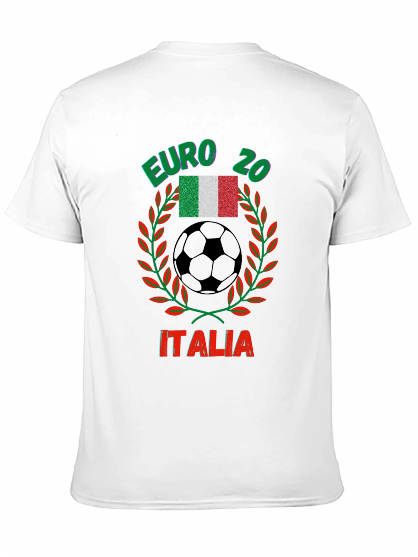 Euro 20 Italia Soccer T-Shirt
