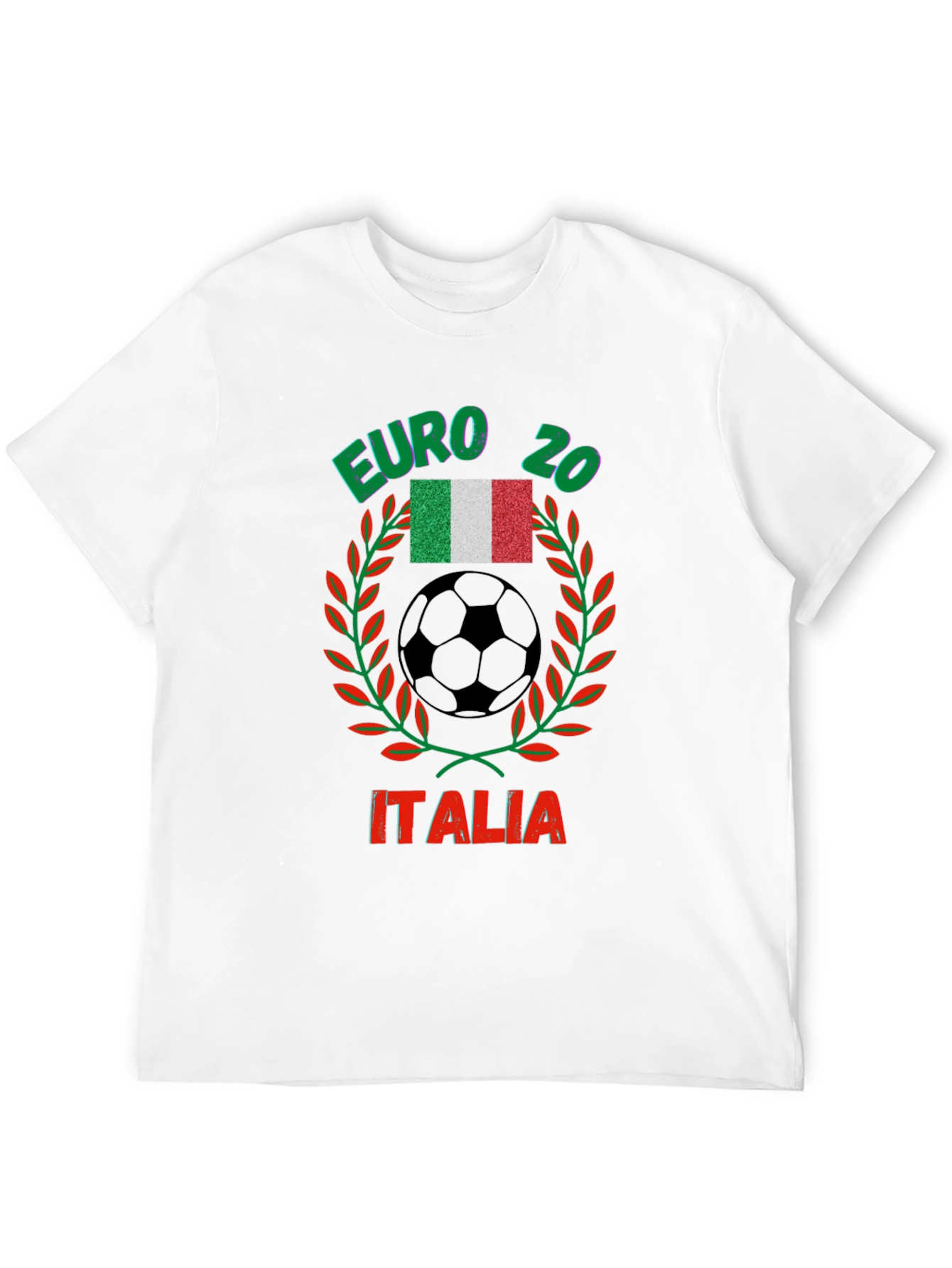 Euro 20 Italia Soccer T-Shirt