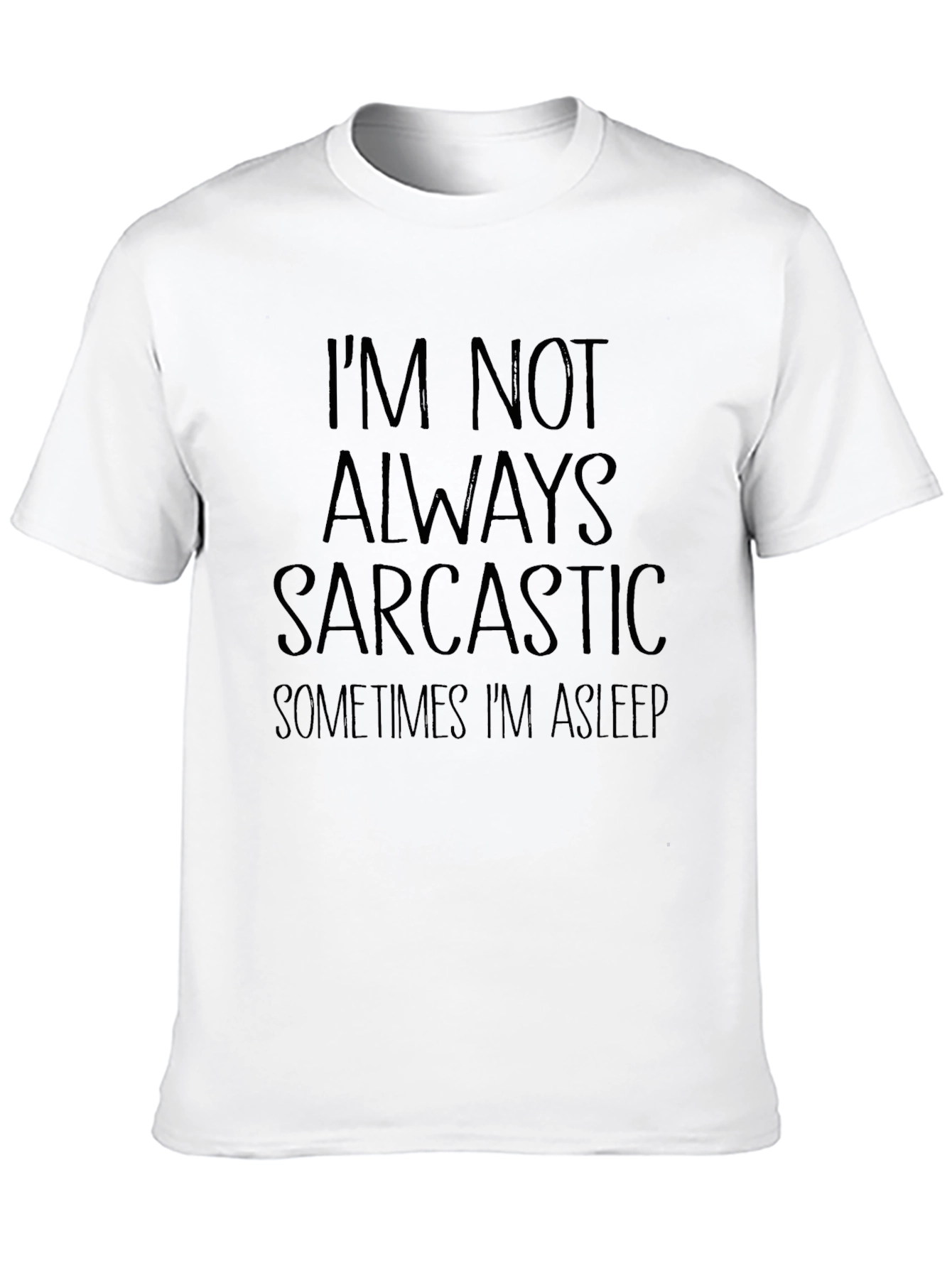 Sarcastic Asleep Graphic Tee - Unisex