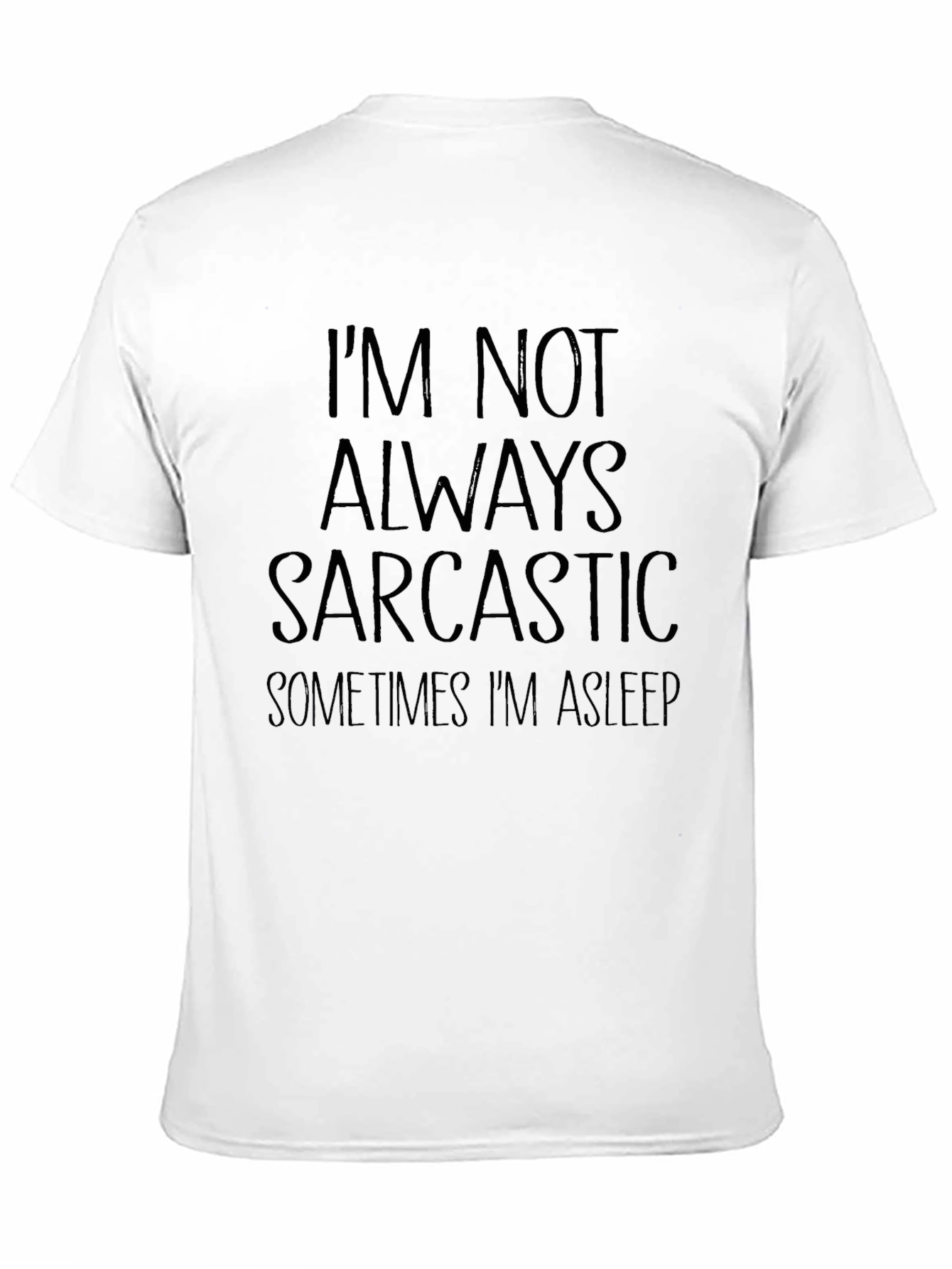 Sarcastic Asleep Graphic Tee - Unisex