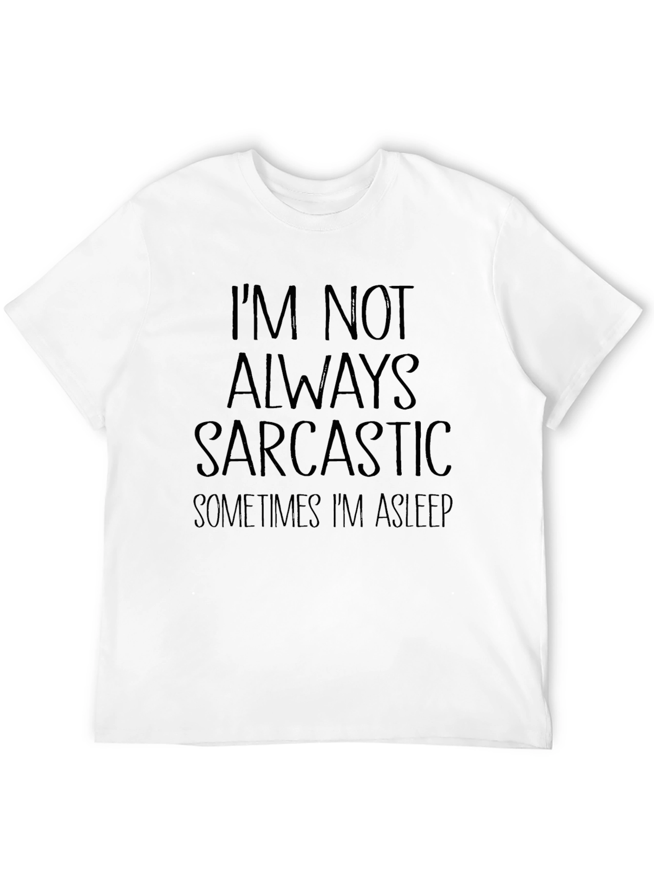 Sarcastic Asleep Graphic Tee - Unisex