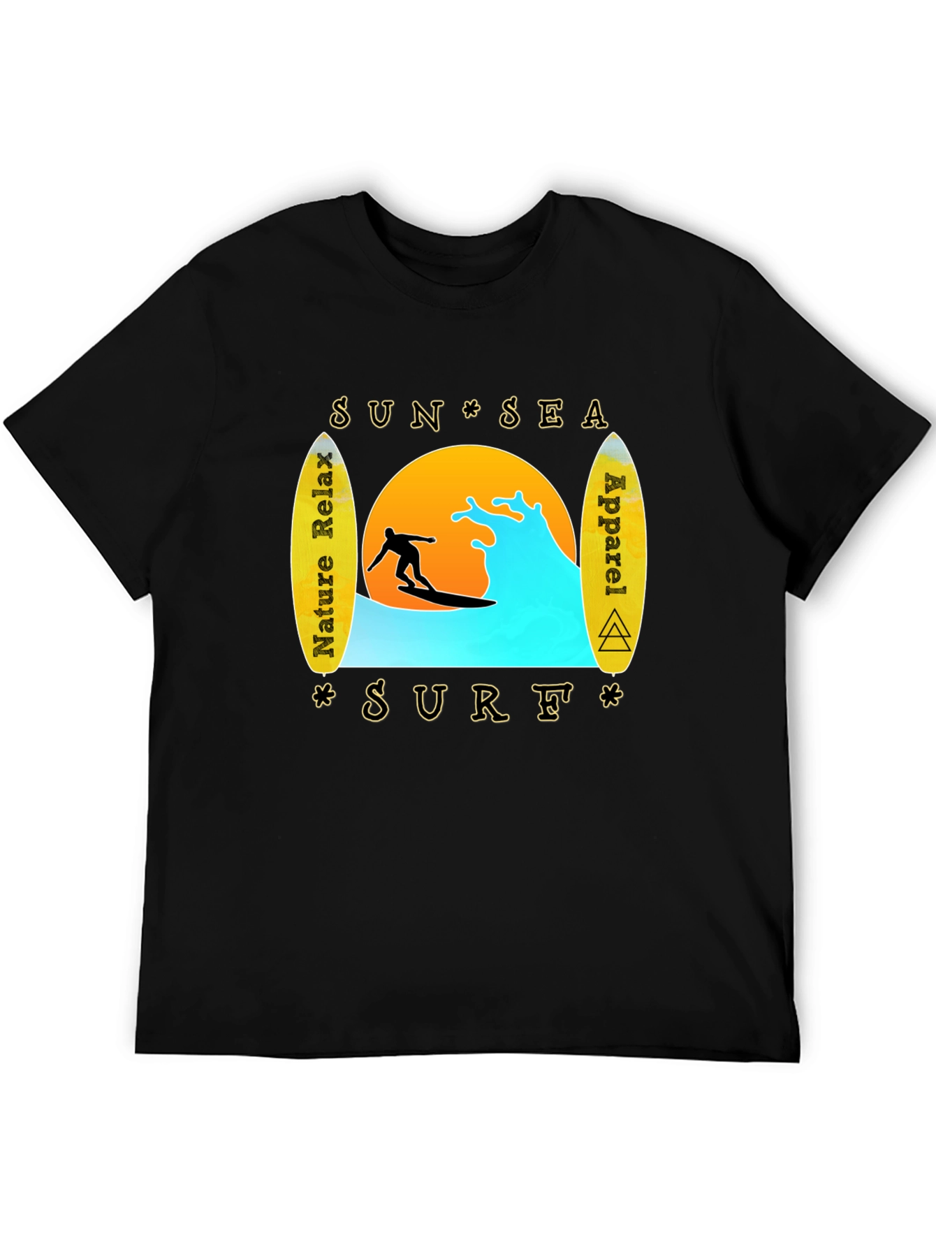 Sun Sea Surf T-Shirt - Nature Relax Apparel