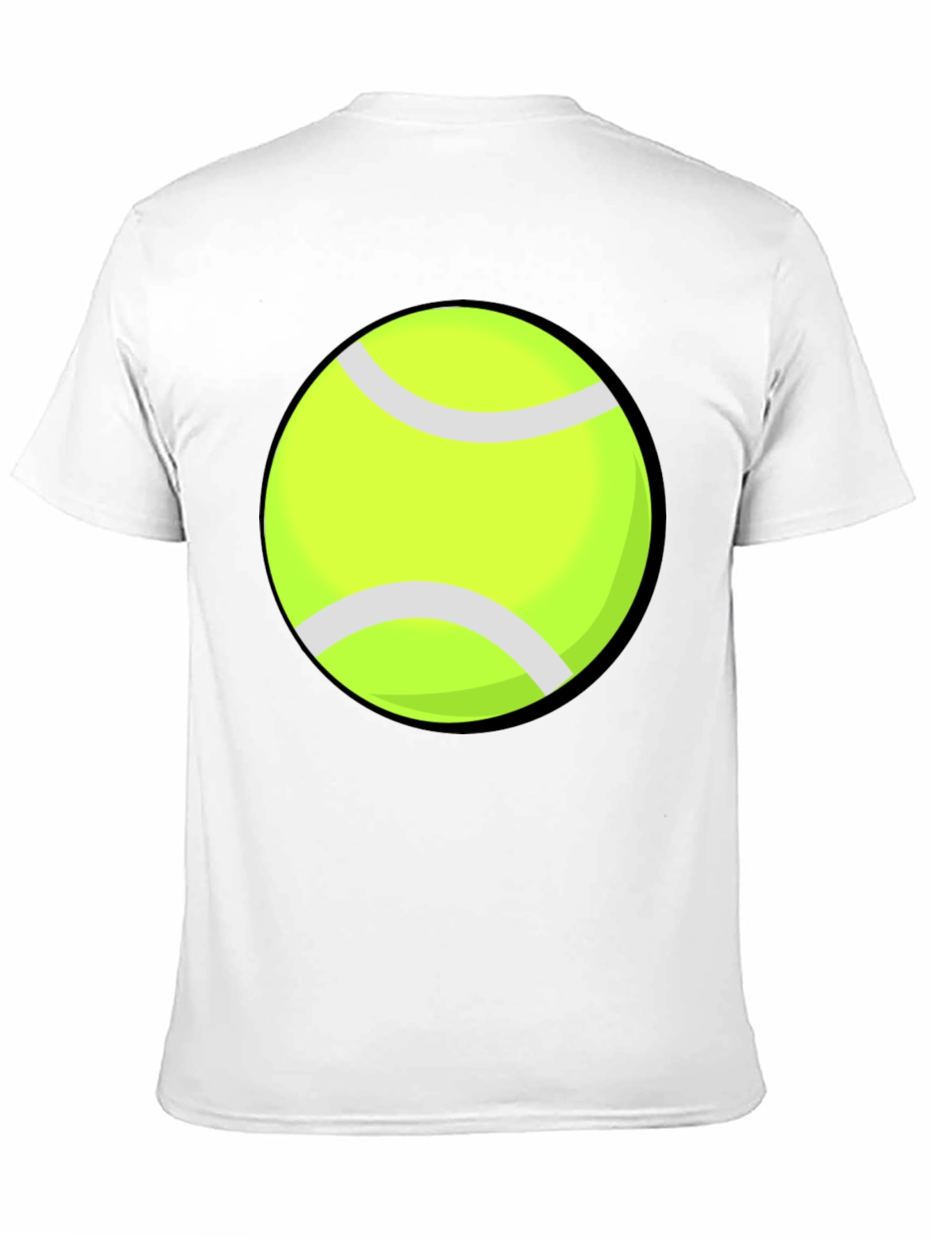 Tennis Ball Graphic Tee - Sporty Style