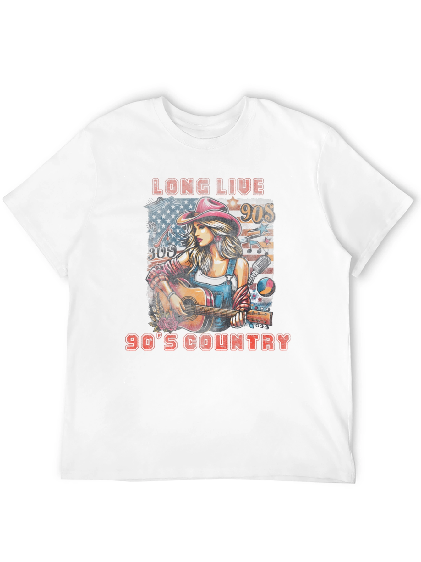 90s Country Music Graphic Tee
