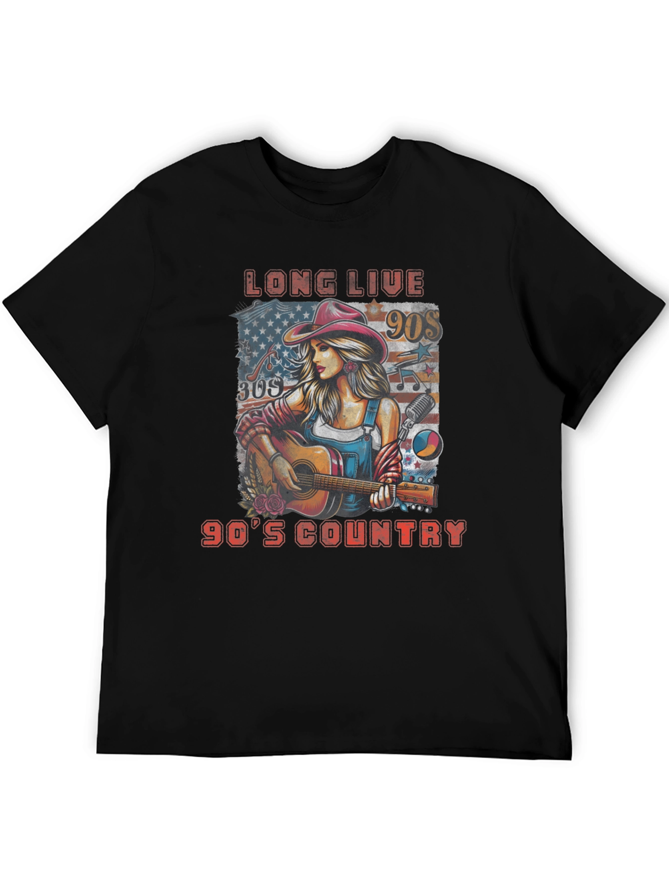 90s Country Music Graphic Tee