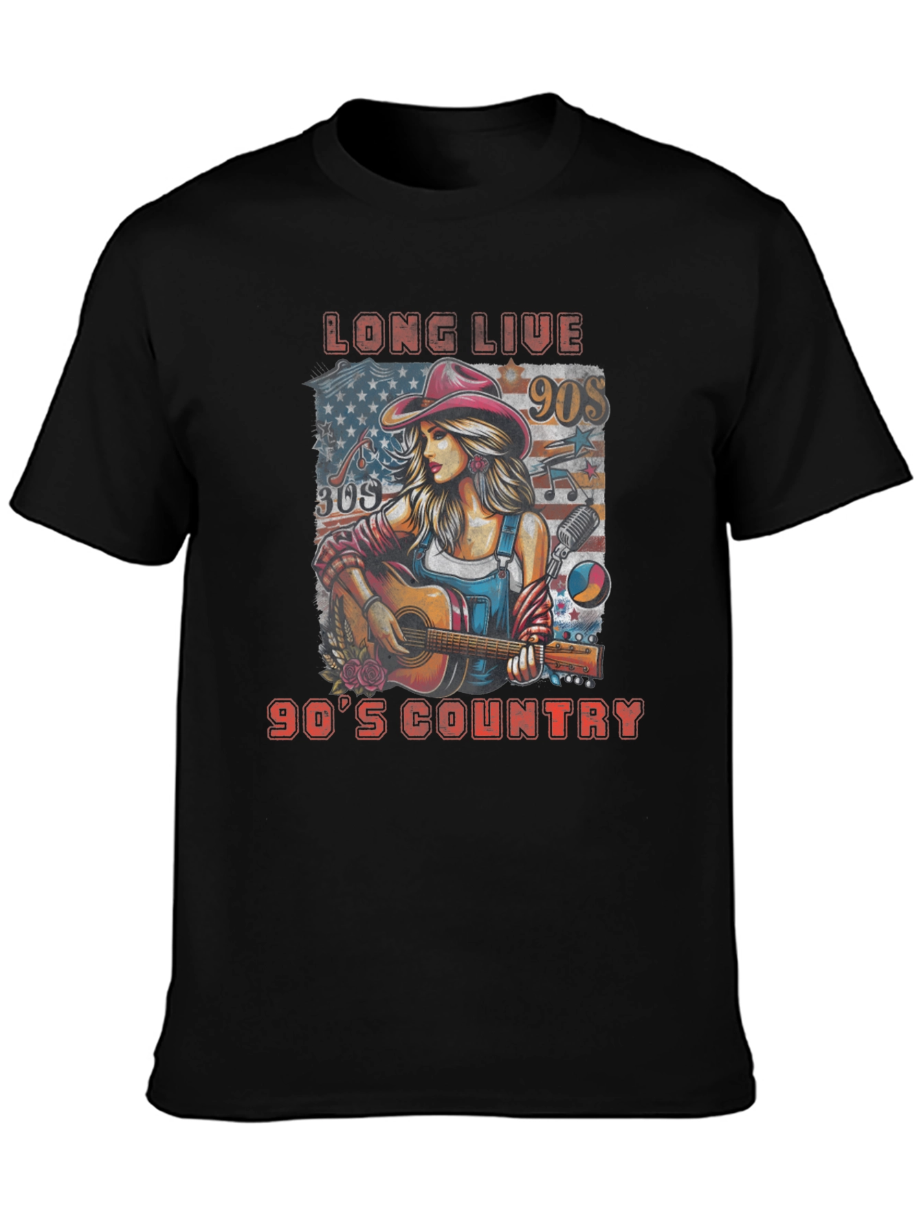 90s Country Music Graphic Tee