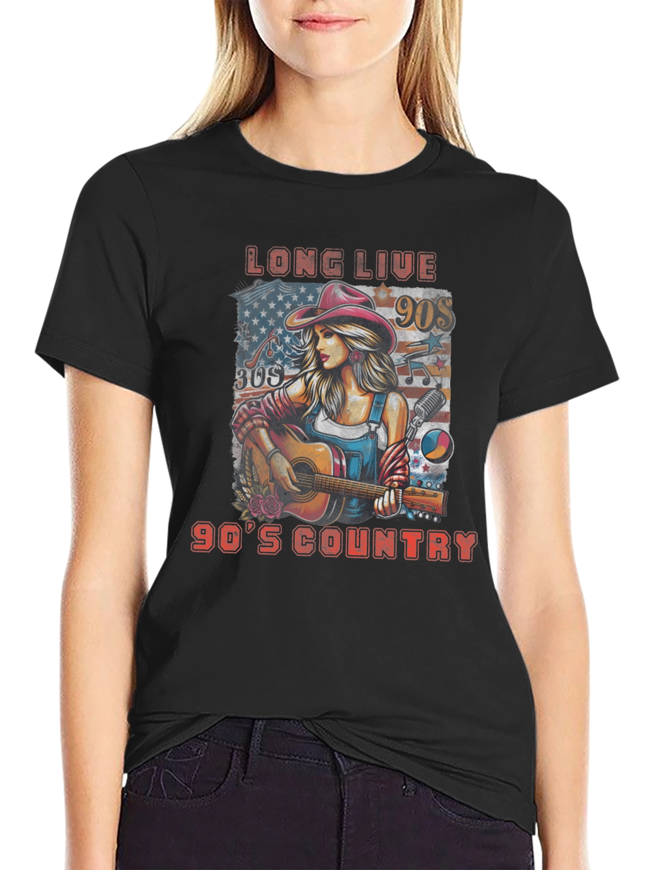 90s Country Music Graphic Tee