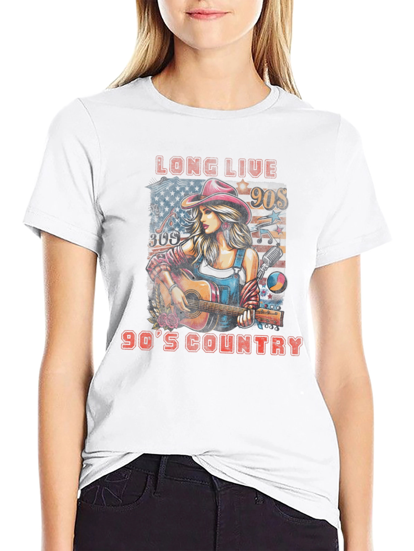 90s Country Music Graphic Tee