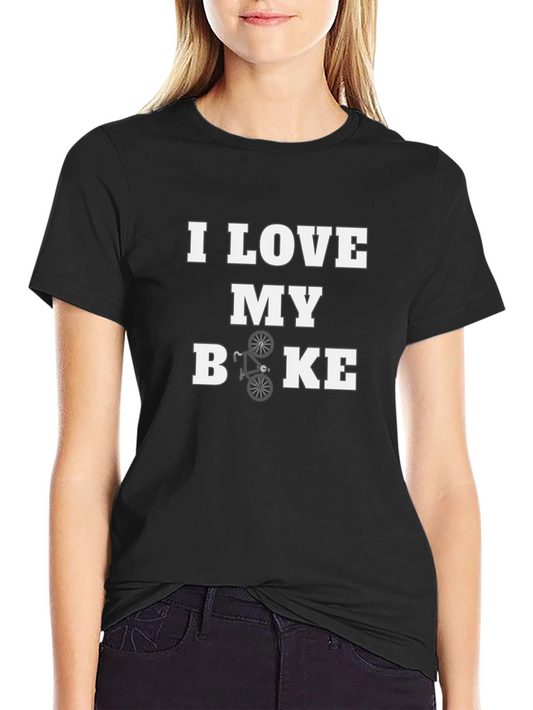 I Love My Bike T-Shirt - Black