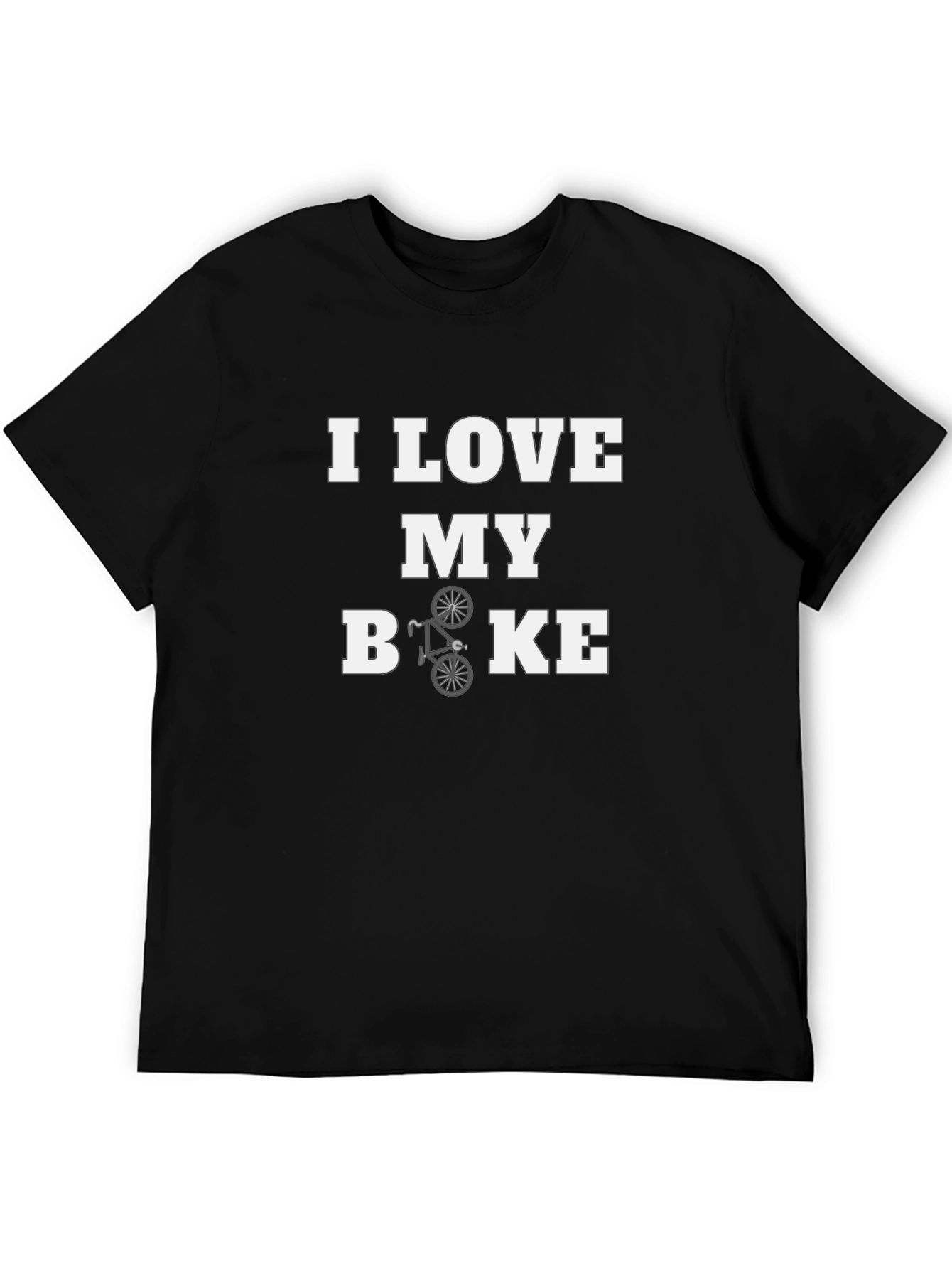 I Love My Bike T-Shirt - Black
