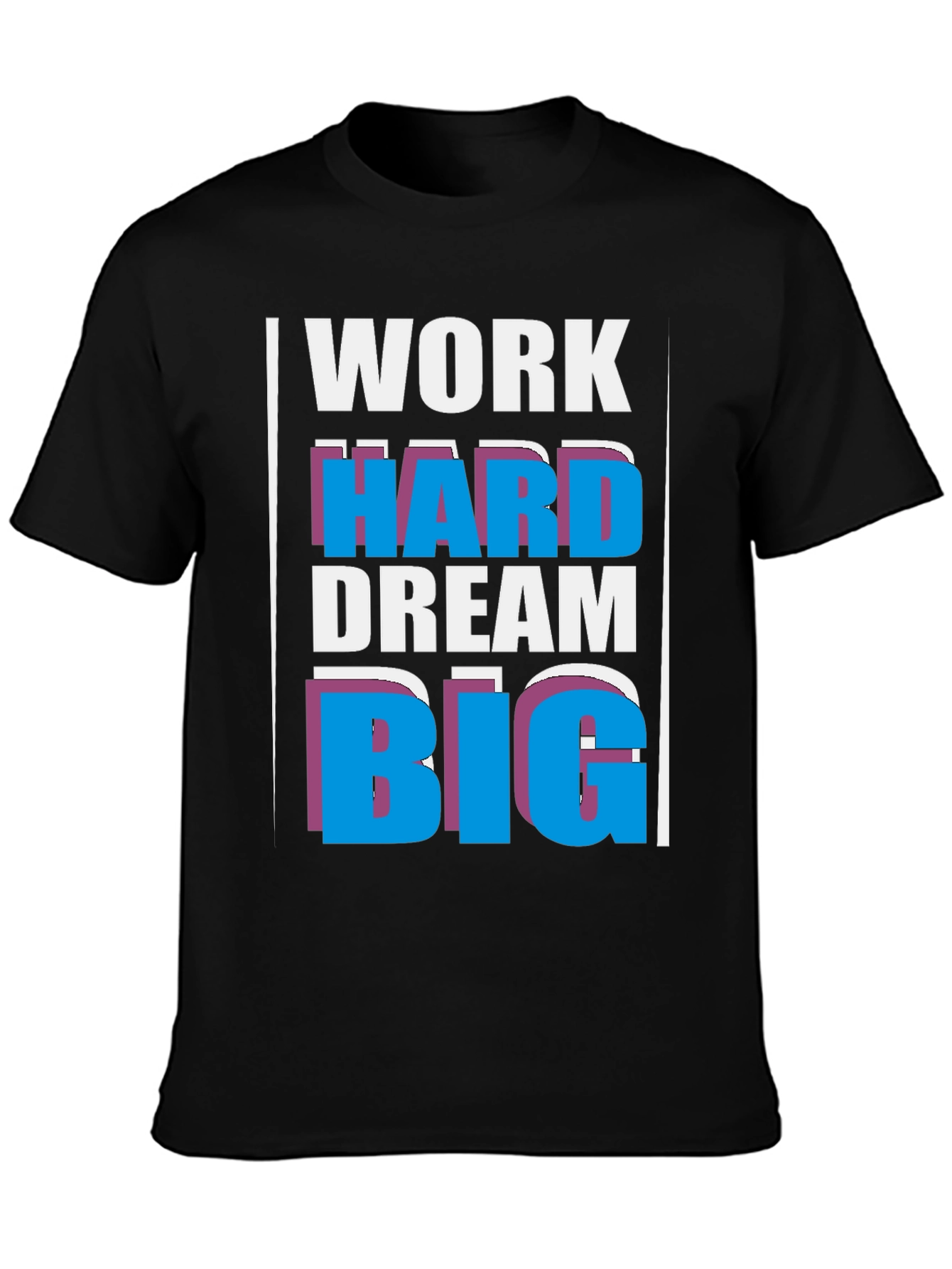 Work Hard Dream Big Graphic Tee
