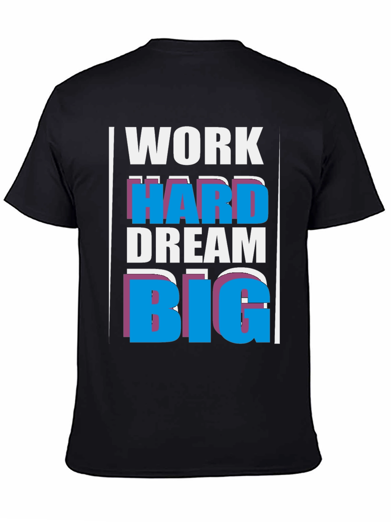 Work Hard Dream Big Graphic Tee