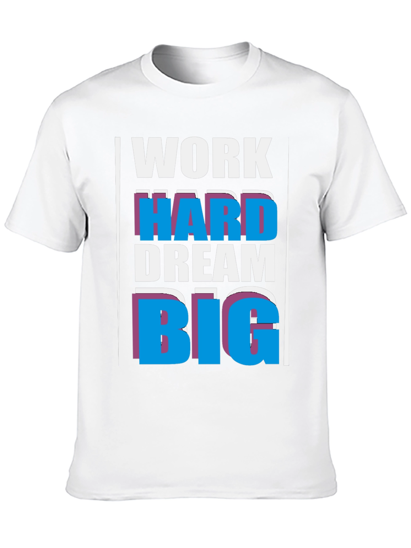 Work Hard Dream Big Graphic Tee