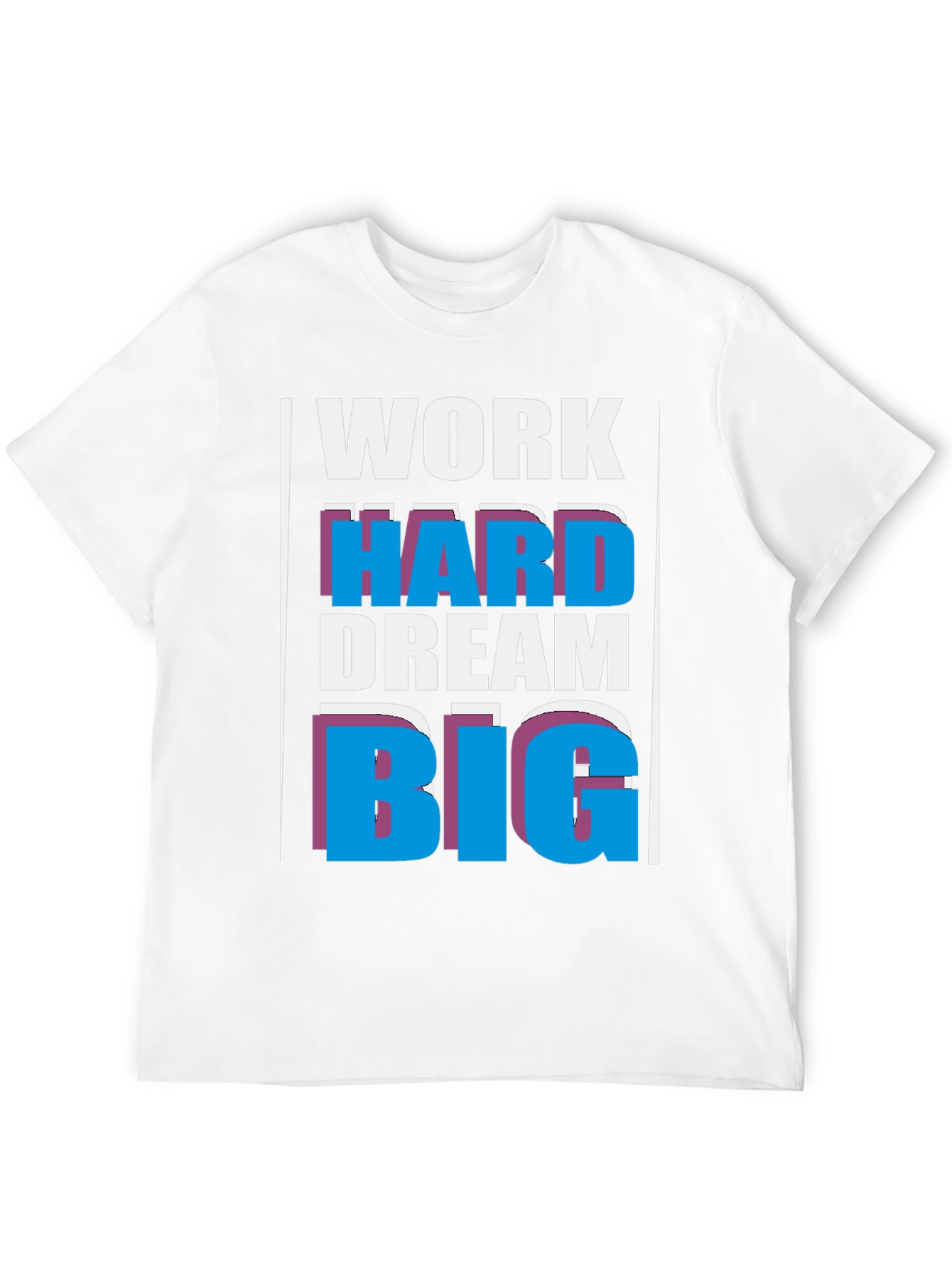 Work Hard Dream Big Graphic Tee