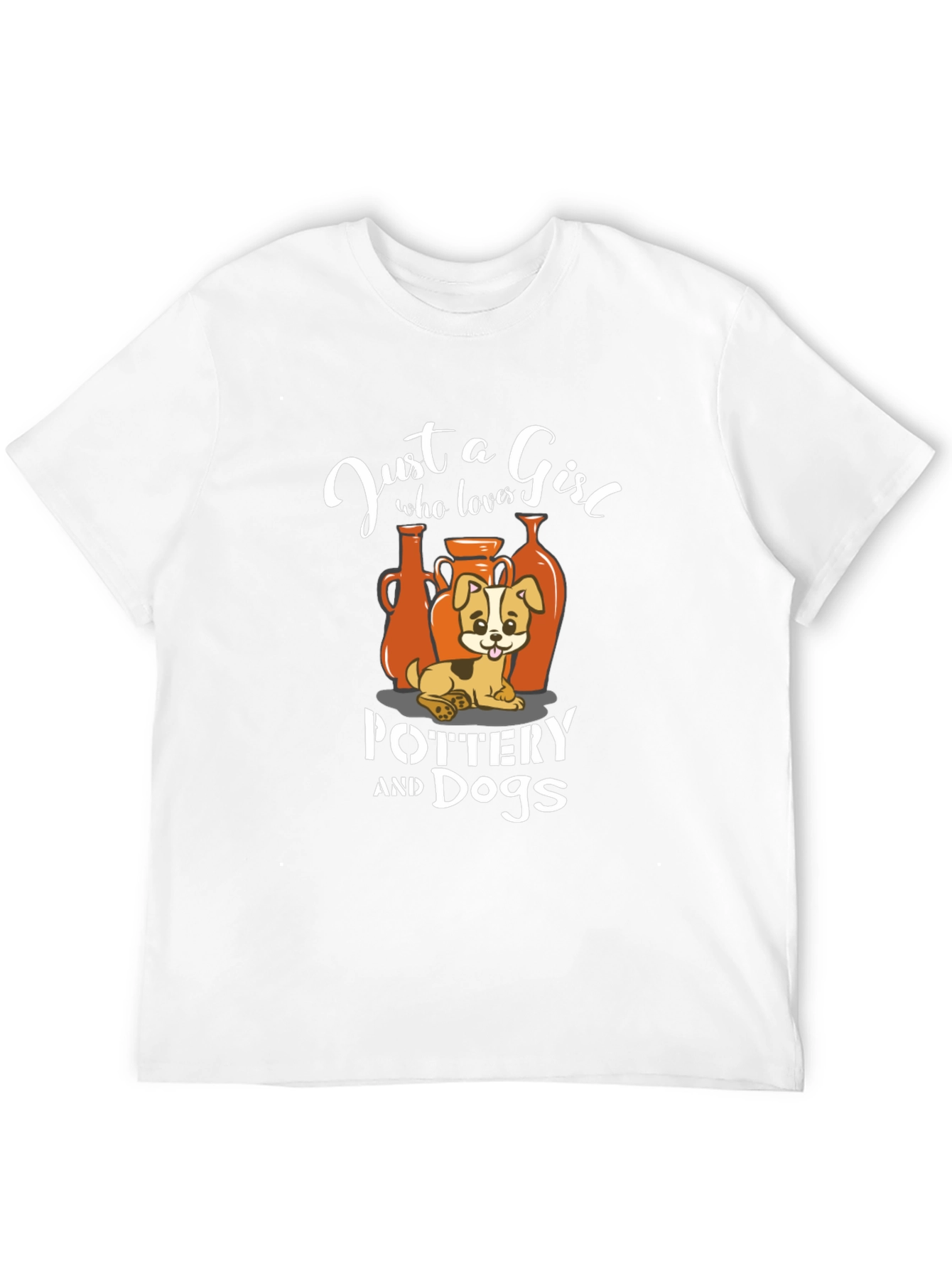 Pottery and Dogs Graphic T-Shirt