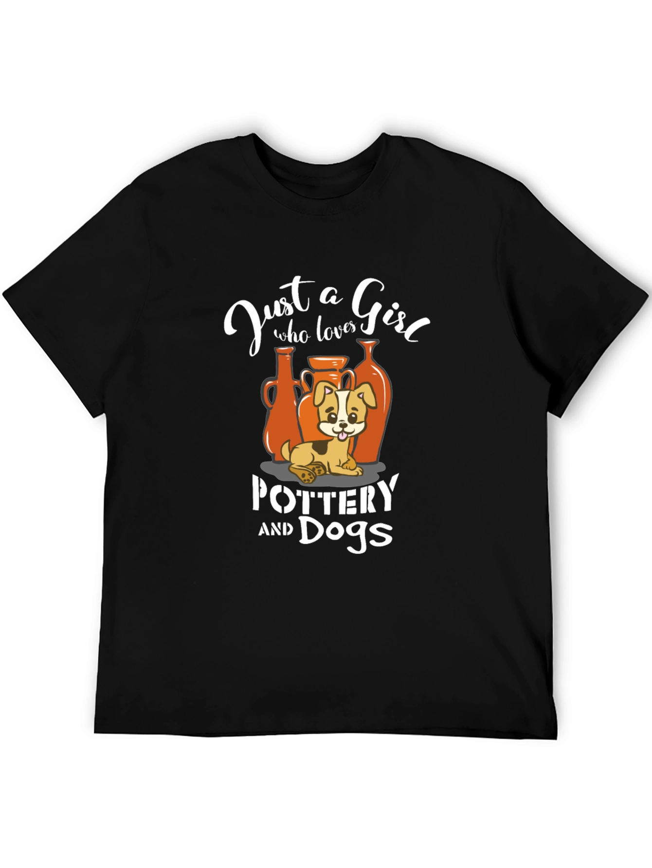 Pottery and Dogs Graphic T-Shirt