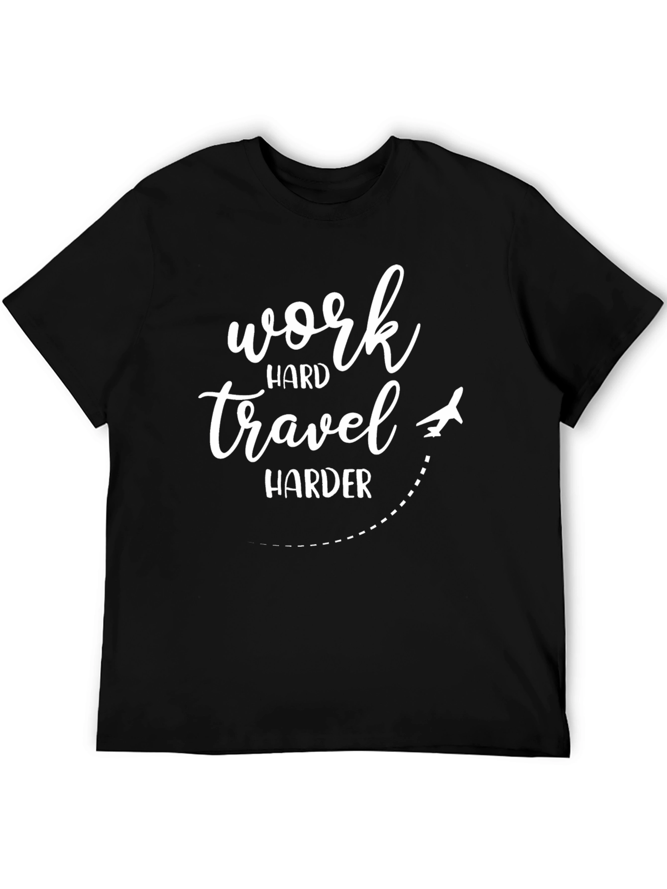 Work Hard Travel Harder Graphic T-Shirt