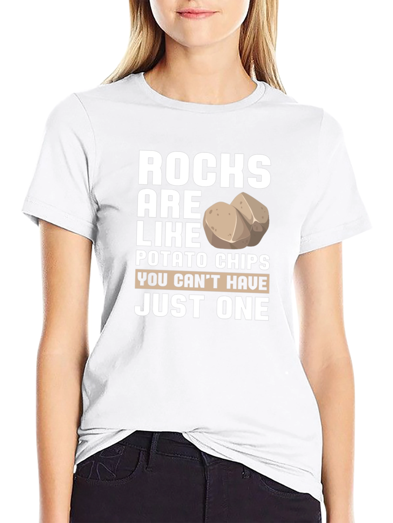 Rocks are like Potato Chips T-Shirt