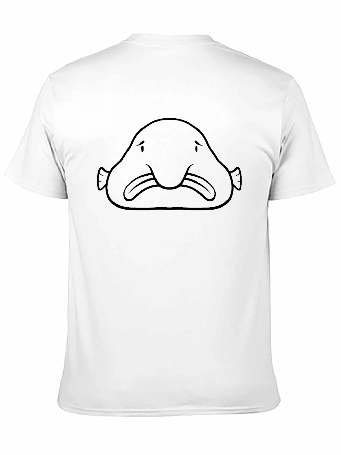 Blobfish Graphic T-Shirt - Funny Deep Sea Creature Tee