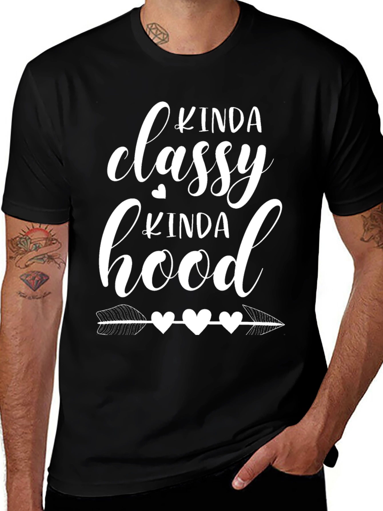 Kinda Classy Kinda Hood Graphic Tee