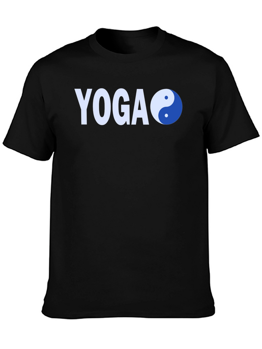 Yoga Yin Yang Graphic T-Shirt - Relax & Find Balance