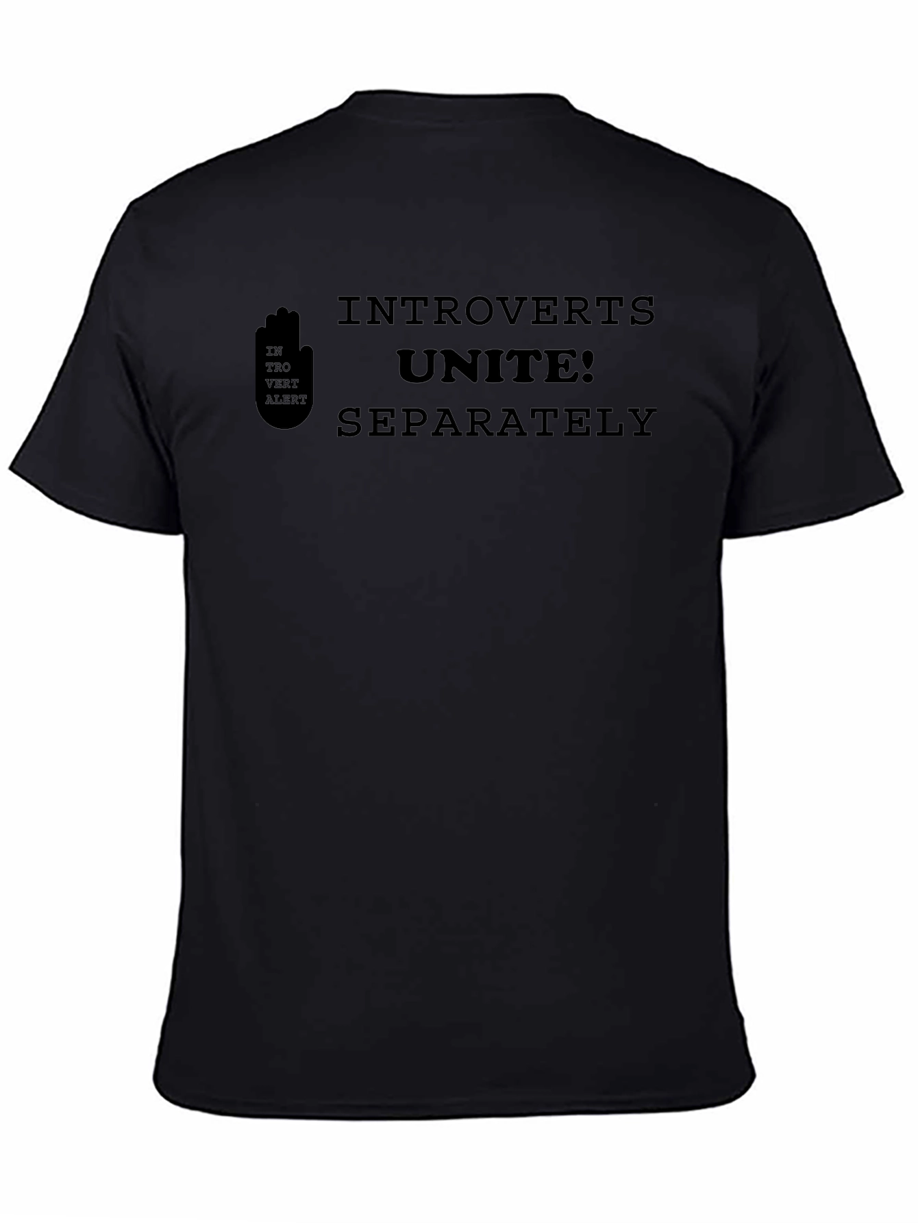 Introvert Unite Separately Graphic T-Shirt