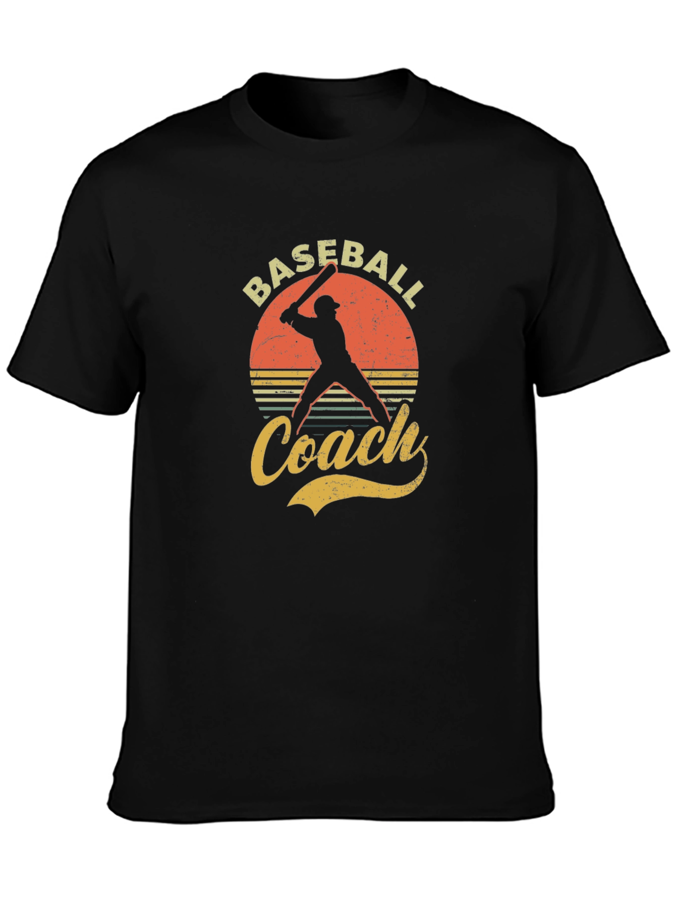 Baseball Coach T-Shirt Retro Style