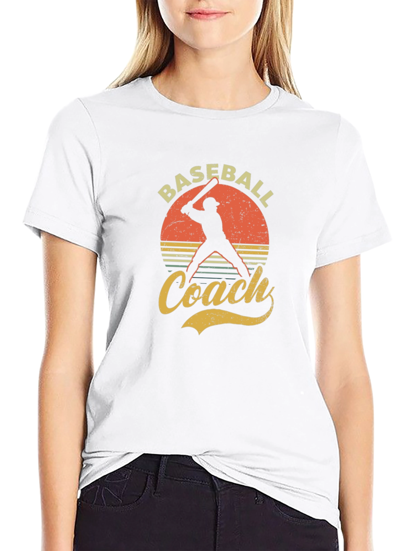 Baseball Coach T-Shirt Retro Style