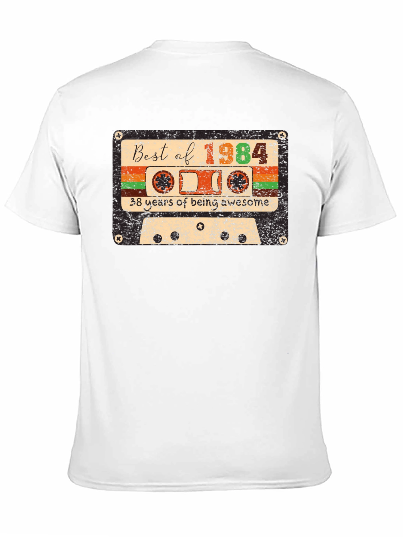 Best of 1984 Cassette Tape 38th Birthday T-Shirt