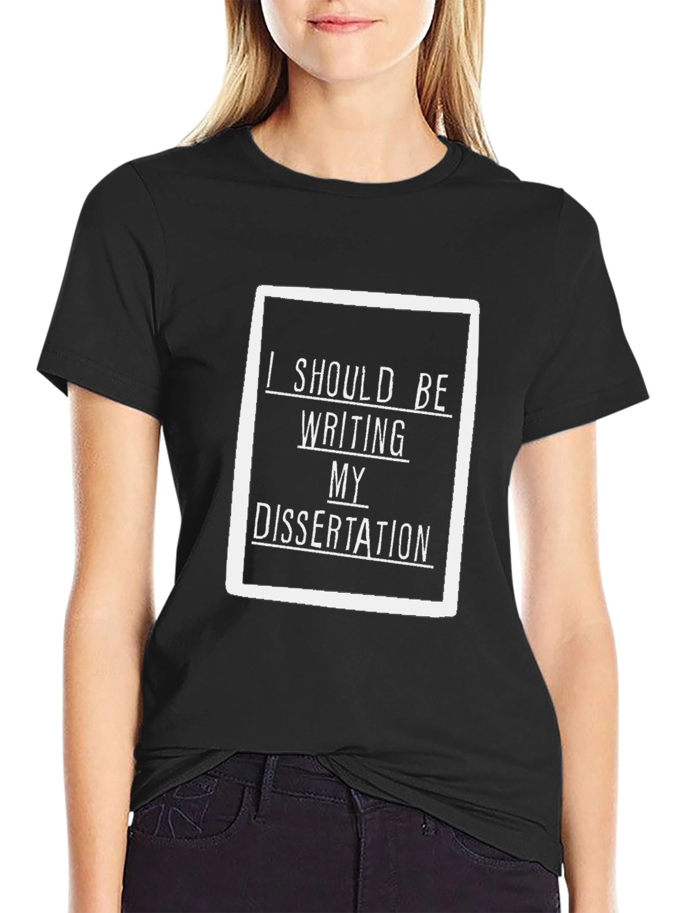 Dissertation T-Shirt - Procrastination Funny Tee