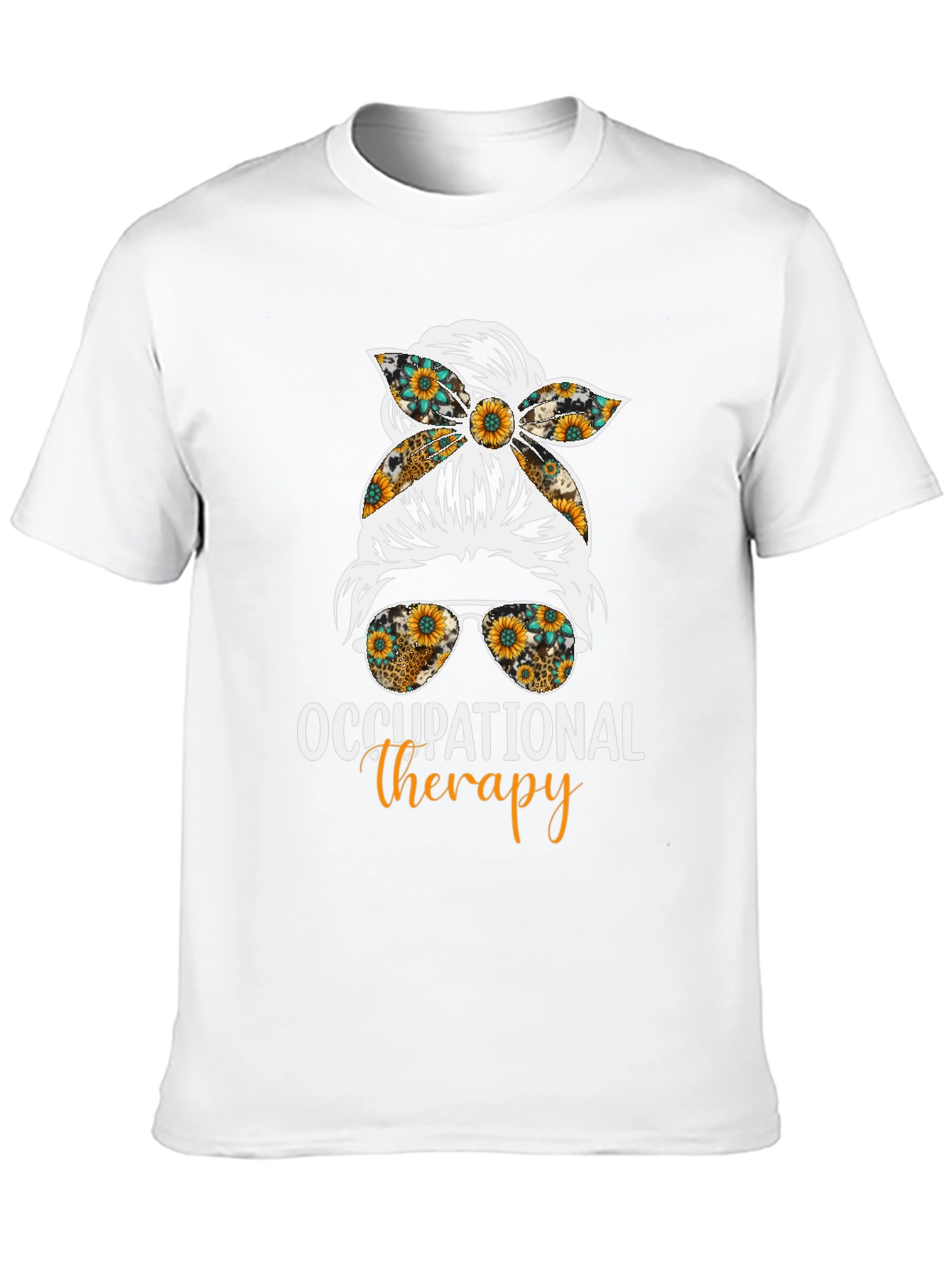 Occupational Therapy Messy Bun T-Shirt