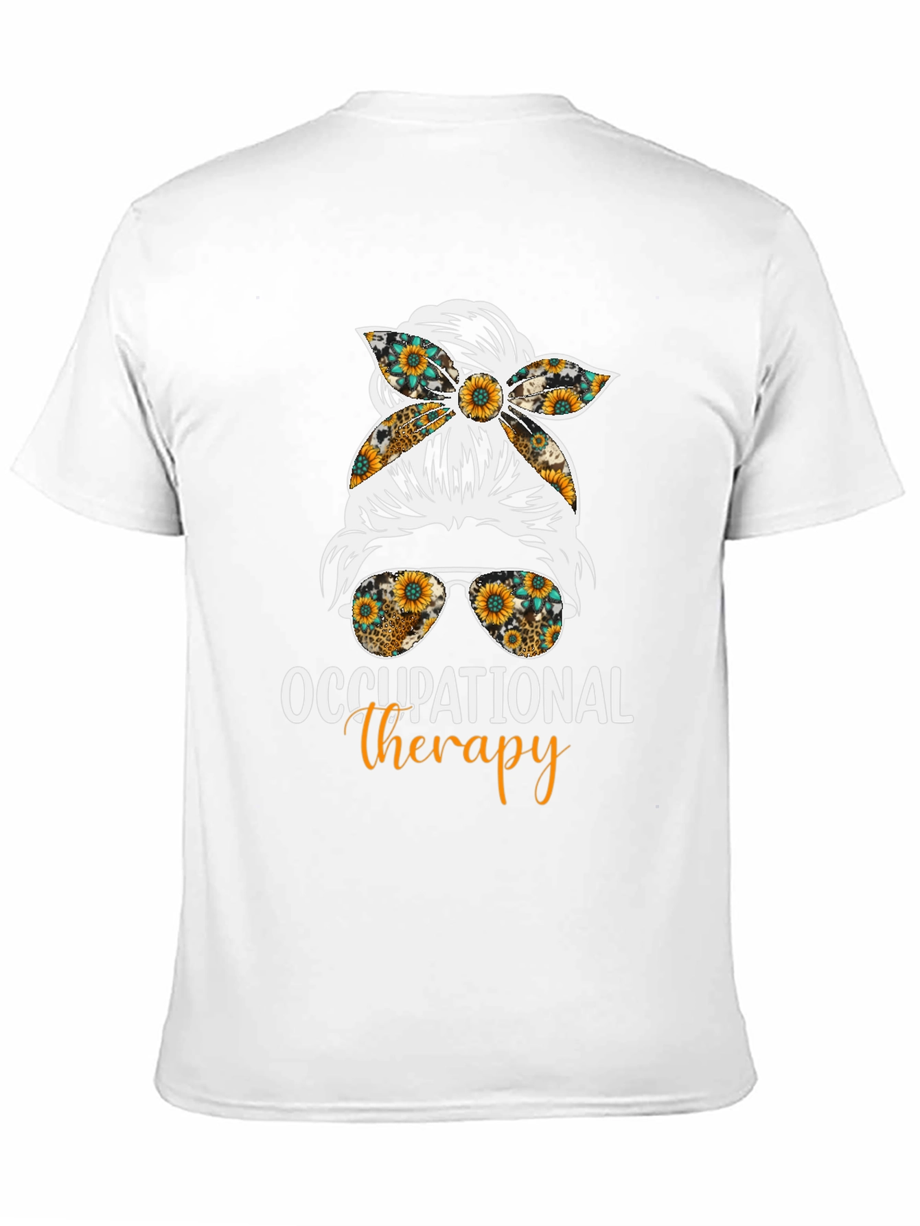 Occupational Therapy Messy Bun T-Shirt